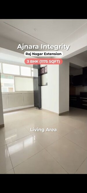 3 BHK Apartment For Sale in Ajnara Integrity, Raj Nagar Extension