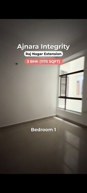 Room in 3 BHK Apartment at Ajnara Integrity, Raj Nagar Extension – for Sale