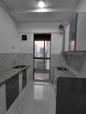 Kitchen in 3 BHK Apartment at Sati Darshan Apartment, Malad West – for Rent