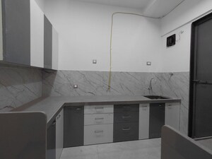 Kitchen in 3 BHK Apartment at Sati Darshan Apartment, Malad West – for Rent