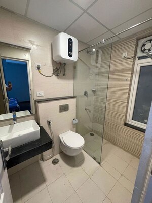 Bathroom in 2 BHK Apartment at Supertech Hues, Sector 68 – for Rent