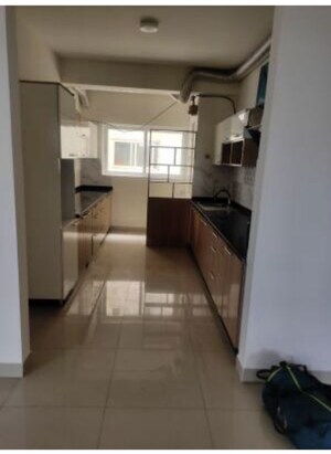 Kitchen in 3 BHK Apartment at Mantri Webcity, Hennur Road – for Rent