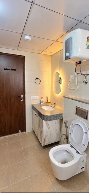 Bathroom in 3 BHK Apartment at Puri Diplomatic Greens Phase I, Sector 111 – for Sale