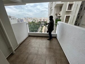 Balcony in 2 BHK Apartment at Vijaydeep Deccan Gold, Kharadi – for Rent
