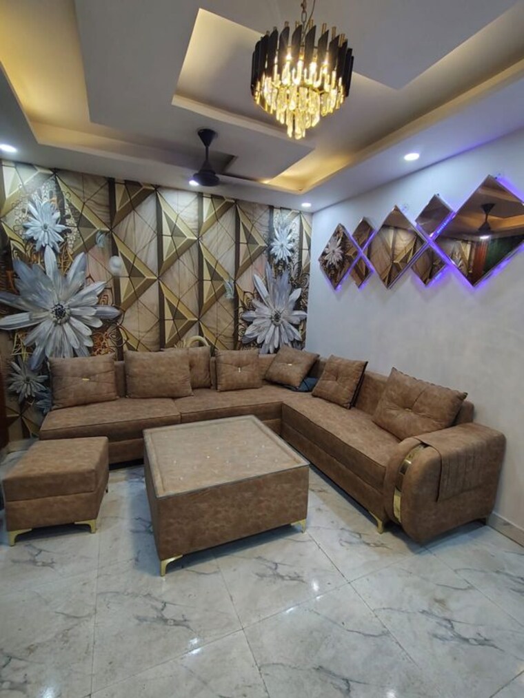 Living Room, dwarka mor 3 Bedroom 25000 Sq.Yd. Builder Floor In Dwarka Mor Delhi 10761403