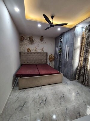 Bedroom in 3 BHK Builder Floor at Dwarka Mor – for Rent
