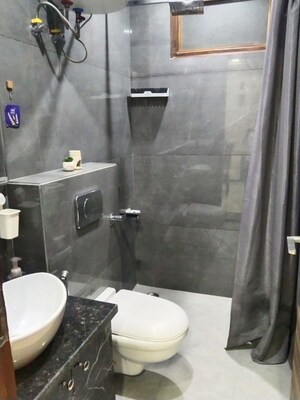 Bathroom in 2 BHK Builder Floor at RPS Palm Drive, Sector 88 – for Sale