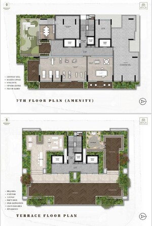 Master Plan in 3 BHK Apartment at Roswalt Ryla, Bandra West – for Sale