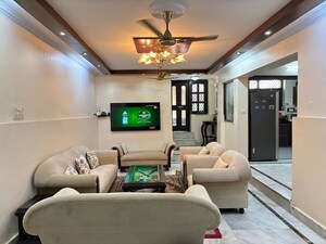 Living Room in 4 BHK Builder Floor at Civil Lines – for Sale