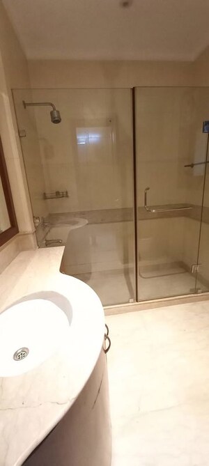 Bathroom in 4 BHK Builder Floor at Vasant Vihar – for Rent