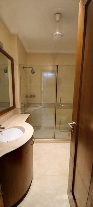 Bathroom in 4 BHK Builder Floor at Vasant Vihar – for Rent