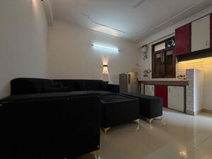 Living Room in 1 BHK Builder Floor at Saket – for Rent