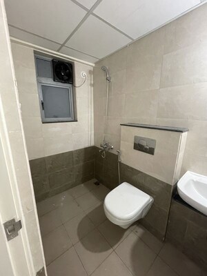 Bathroom in 1 BHK Apartment at Mahindra Happinest Tathawade Phase 1, Tathawade – for Rent