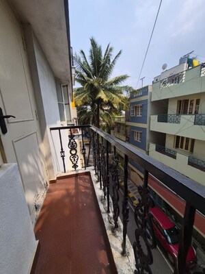 Balcony in 2 BHK Apartment at Btm Layout Stage 2 – for Rent