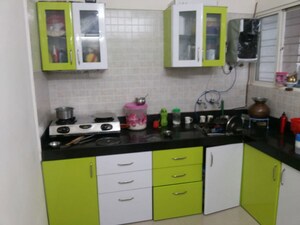Kitchen in 1 BHK Apartment at Tribute Vihana, Mundhwa – for Rent