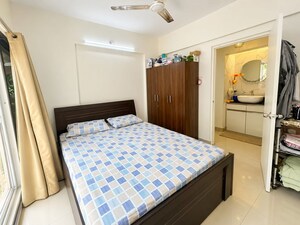 Bedroom in 2 BHK Apartment at Goel Ganga Constella, Kharadi – for Rent