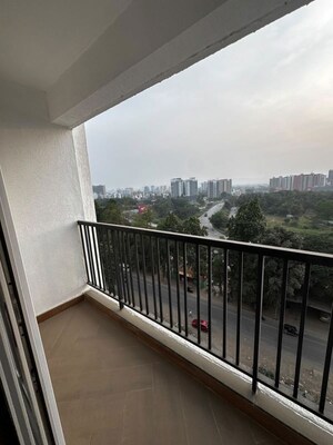 Balcony in 3 BHK Apartment at Unique K Town, Kiwale – for Rent