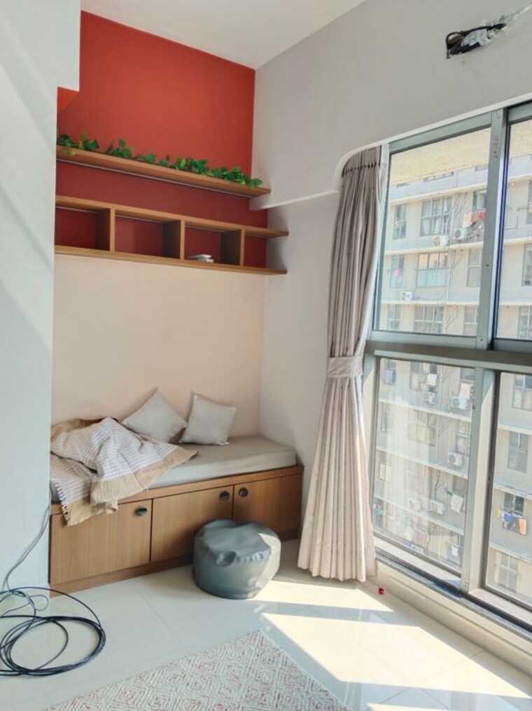 Living Room, uk-iridium 2 Bedroom 610 Sq.Ft. Apartment In Kandivali East Mumbai 10761605