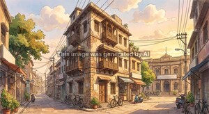  Independent House – Exterior View View at Lashkar - for Sale