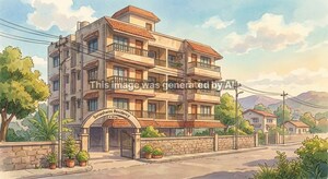  Apartment – Exterior View View at Aditya Nagari - for Sale