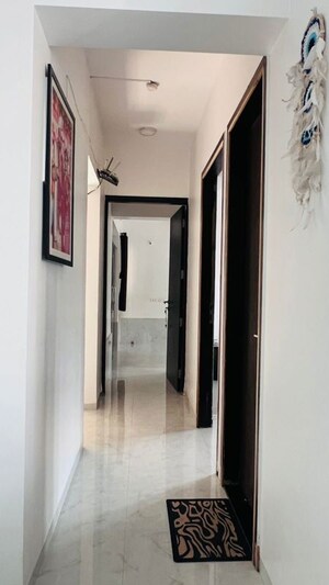 Building Lobby in 2 BHK Apartment at Lodha Luxuria, Majiwada – for Rent