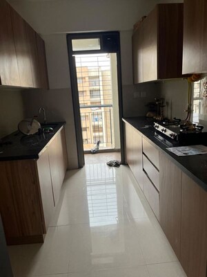 Kitchen in 2.5 BHK Apartment at Lodha Splendora, Ghodbunder Road – for Rent