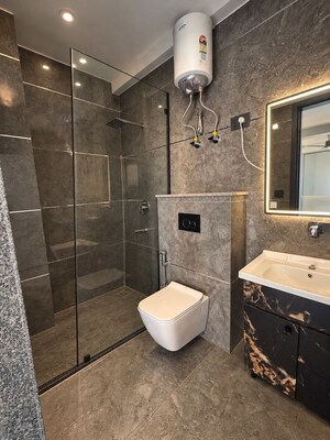 Bathroom in 4 BHK Builder Floor at Sector 51 – for Rent