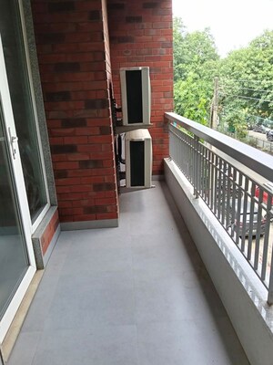 Balcony in 3 BHK Builder Floor at Greater Kailash I – for Sale