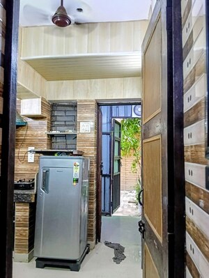 Kitchen in 1 RK Apartment at Sector 16b Dwarka – for Rent