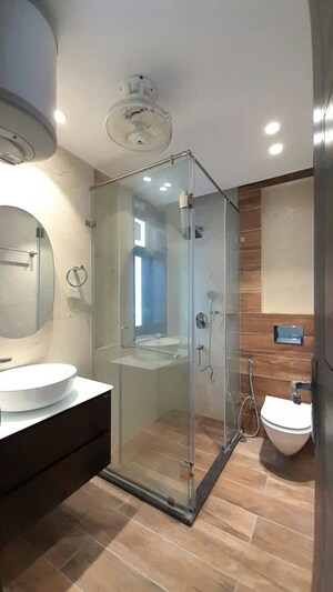 Bathroom in 3 BHK Builder Floor at Chittaranjan Park – for Sale