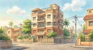 Apartment – Exterior View View at Shirdhon - for Sale