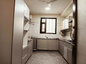 Kitchen in 4 BHK Builder Floor at East Of Kailash – for Rent