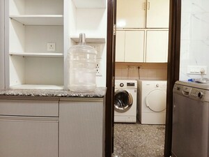 Kitchen in 4 BHK Builder Floor at East Of Kailash – for Rent