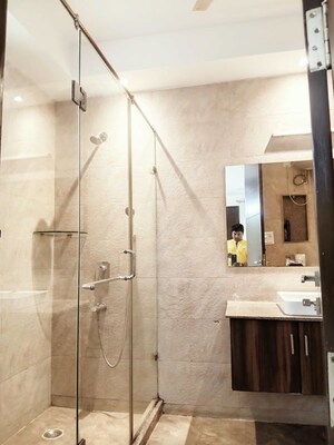 Bathroom in 4 BHK Builder Floor at East Of Kailash – for Rent