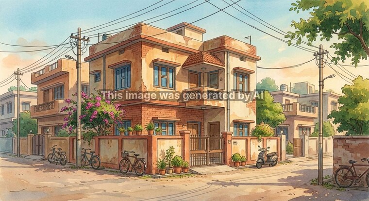 Exterior View, bijnor  92.94 Sq.Mt. Independent House In Bijnor Lucknow 10727451