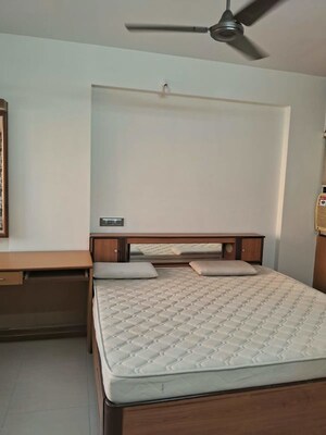 Bedroom in 2 BHK Apartment at Hyde Park Galaxy, Manpada – for Rent