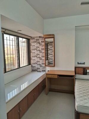 Kitchen in 2 BHK Apartment at Hyde Park Galaxy, Manpada – for Rent