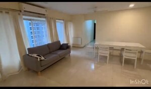 Living Room in 3 BHK Apartment at Rizvi Oak, Malad East – for Rent