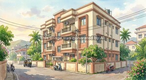  Apartment – Exterior View View at Ambernath - for Sale