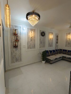 Living Room in 2 BHK Apartment at Pink City – for Sale