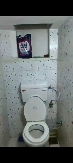 Bathroom in 2 BHK Apartment at Tirupati Solitaire Reside, Gurukul – for Rent