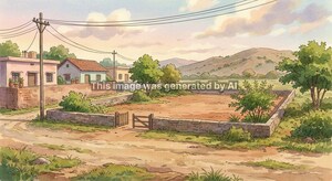  Land – Exterior View View at Naspur - for Sale