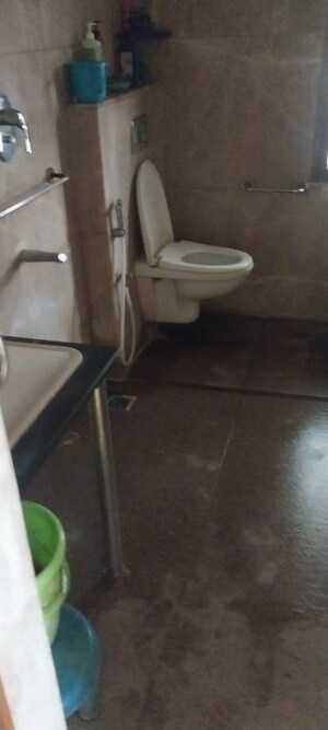 Bathroom in 3 BHK Apartment at Basavanagudi – for Rent