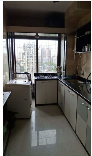 Kitchen in 1 BHK Apartment at Amit Estate, Andheri West – for Rent