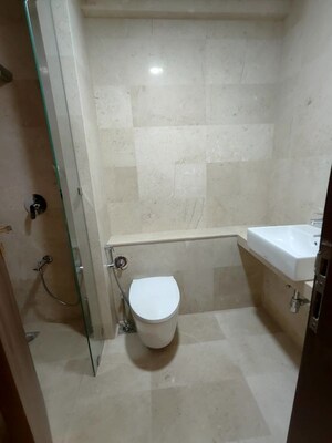 Bathroom in 2 BHK Apartment at Sheth Auris Serenity Tower 3, Malad West – for Rent