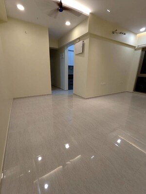 Living Room in 2 BHK Apartment at Sheth Auris Serenity Tower 3, Malad West – for Rent