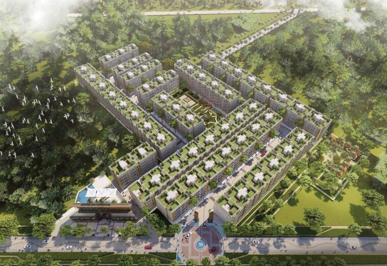 Exterior View, whiteland-blissville 3 Bedroom 1630 Sq.Ft. Builder Floor In Sector 76 Gurgaon 10762112