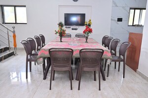Dining area in 2 BHK Apartment at Adani Ten BKC, Bandra East – for Rent