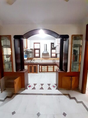 Living Room in 3 BHK Builder Floor at Malviya Nagar – for Rent