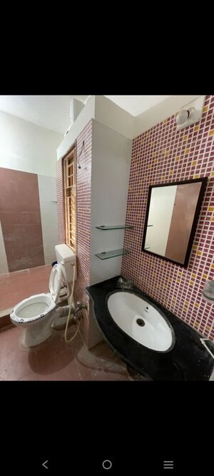 Bathroom in 3 BHK Apartment at Pavan Elegance, Ghuma – for Rent